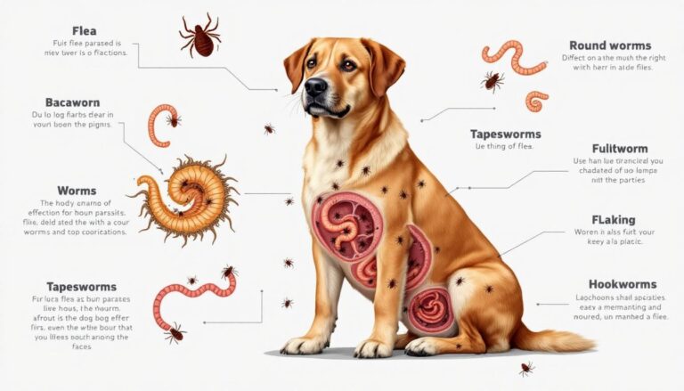 découvrez notre guide complet sur les parasites chez le chien : tout ce qu'il faut savoir sur les tiques, puces et vers, leurs symptômes, les traitements efficaces et la prévention pour protéger la santé de votre compagnon.