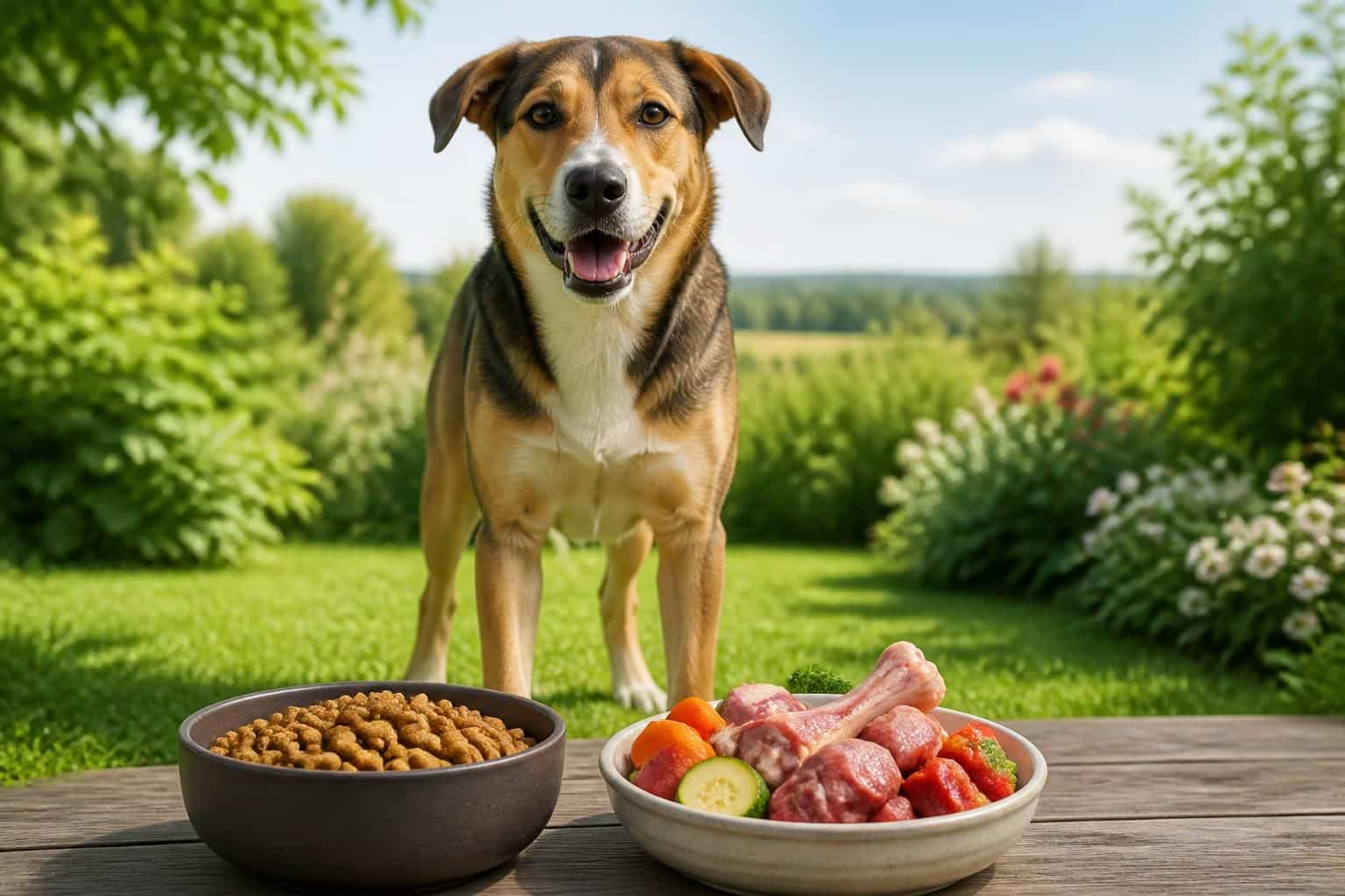 découvrez comment passer des croquettes au régime barf sans perturber l'équilibre d'un chien actif, pour une transition alimentaire saine et naturelle.