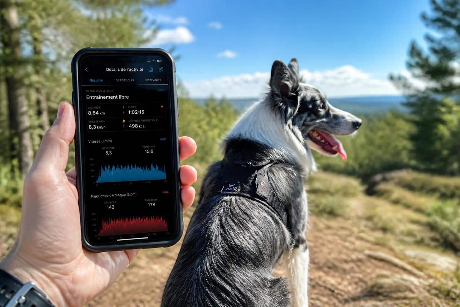 suivez facilement l'entraînement sportif de votre chien avec notre application dédiée, conçue pour améliorer ses performances et sa santé.