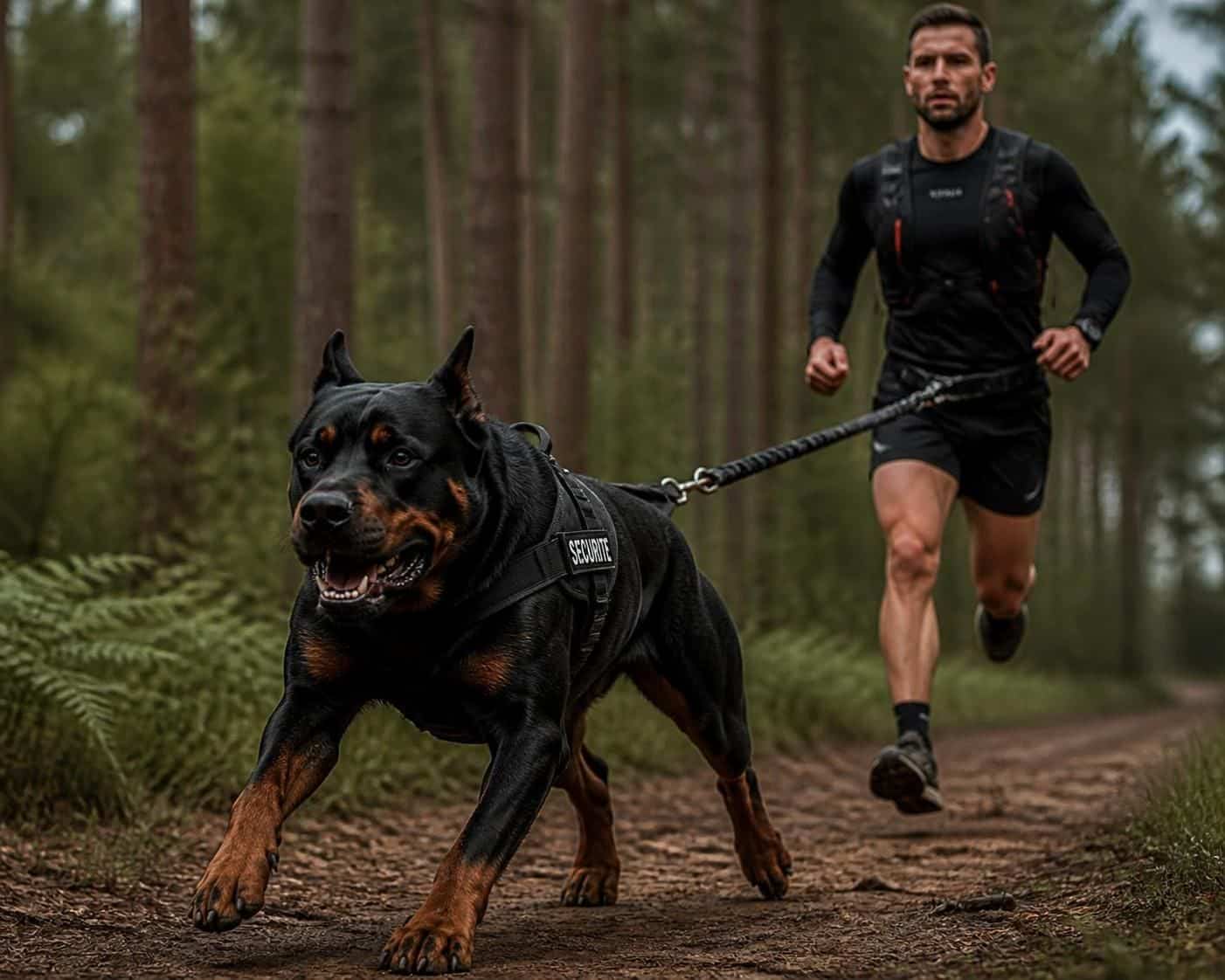 découvrez quelles races de chiens de garde et chiens sportifs éviter pour pratiquer le canicross en toute sécurité et plaisir.
