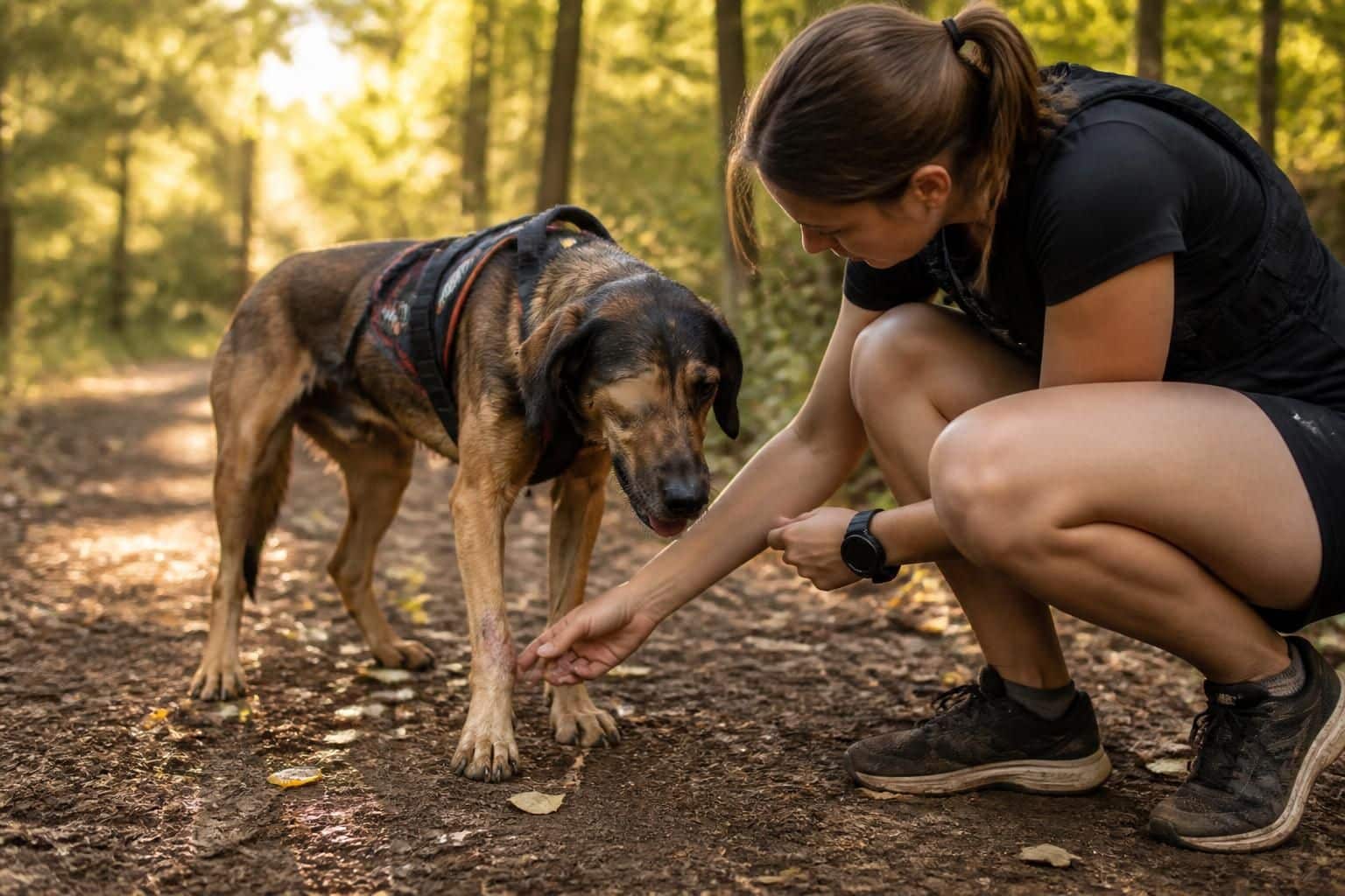 découvrez quand il est nécessaire d'arrêter le canicross si votre chien boite et quels signes surveiller pour assurer sa santé et son bien-être.