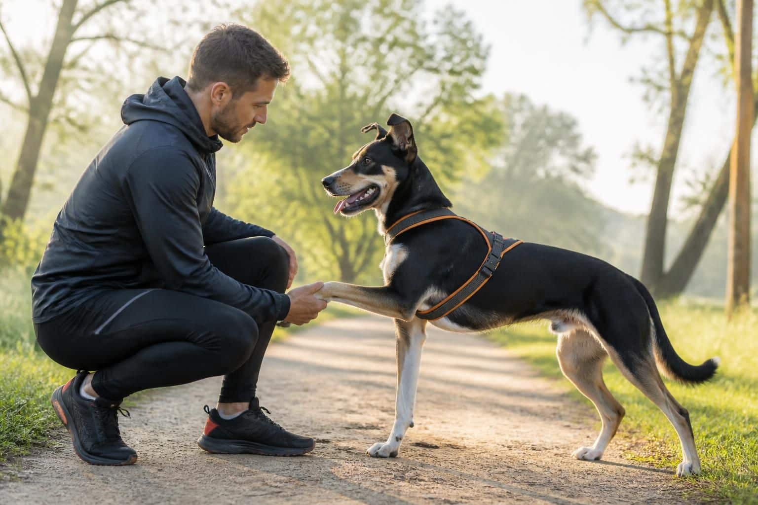 découvrez une routine d'échauffement simple et efficace en 5 minutes pour préparer votre chien au canicross, améliorer ses performances et prévenir les blessures.