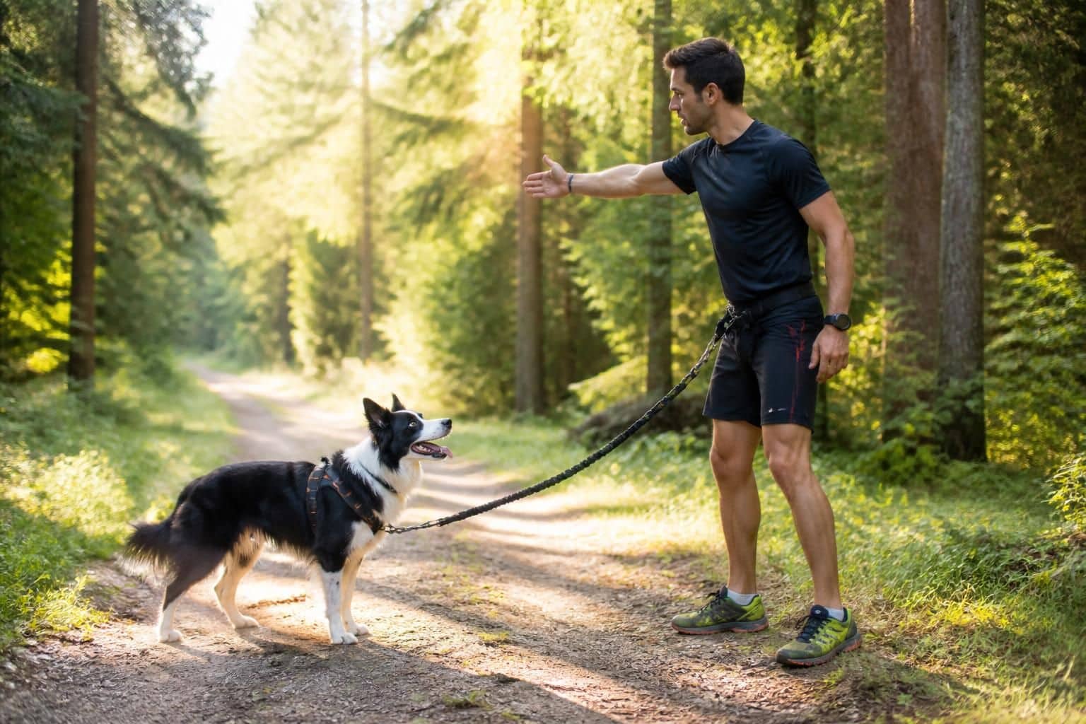 découvrez comment apprendre à votre chien à suivre des directions précises pour pratiquer le canicross en toute sécurité et avec plaisir.