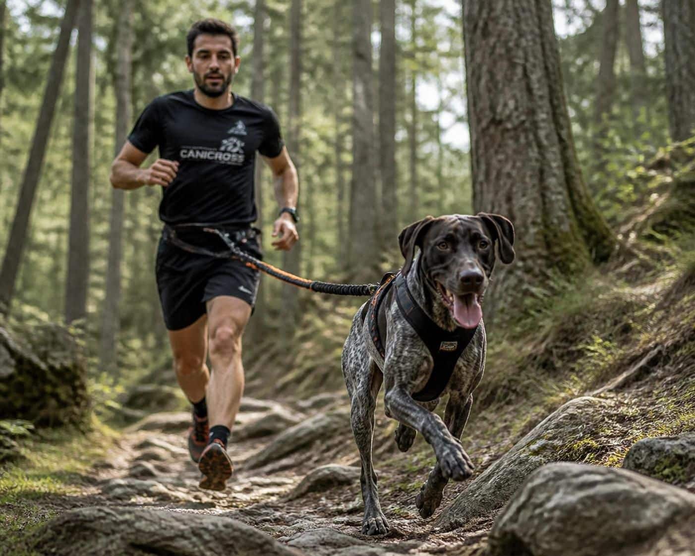 découvrez ce que couvre l'assurance chien en cas de blessure lors de la pratique du canicross, pour protéger au mieux votre compagnon à quatre pattes.